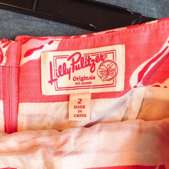 ORIGINAL Lilly Pulitzer Skirt VINTAGE Size 2 - Picture 3 of 3